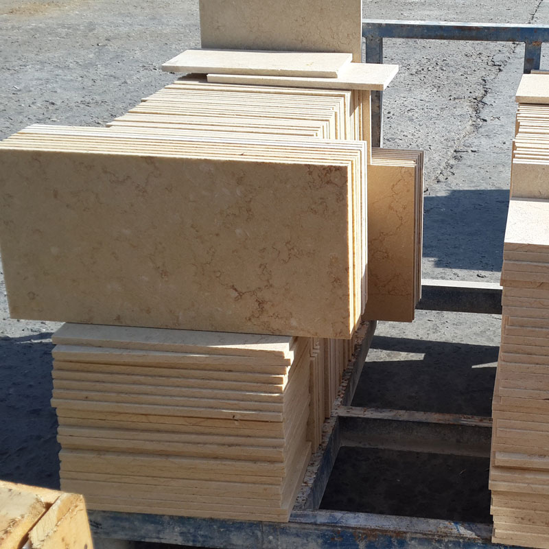 beige marbel tiles for pool deck