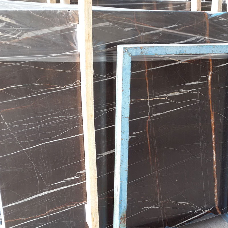 Nero Dorato Marble slabs