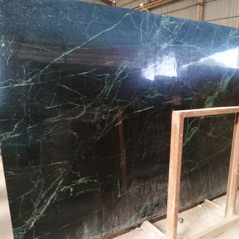 India Green Marble tiles slabs