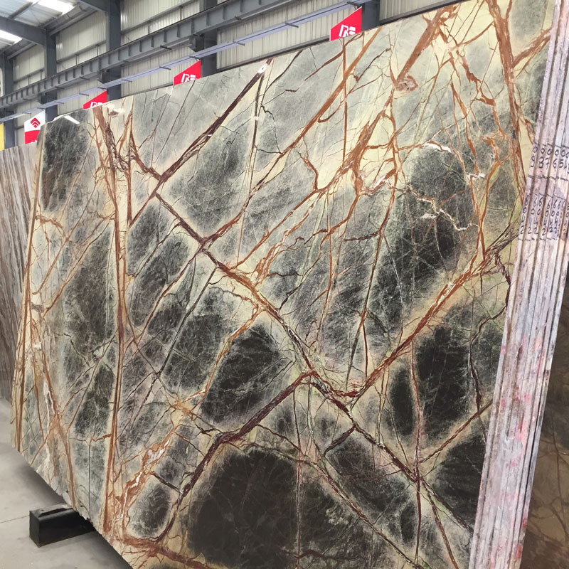 multicolor green marble india
