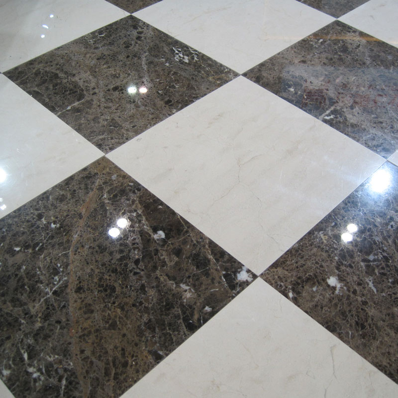 Emperador Dark Marron marble floor tiles