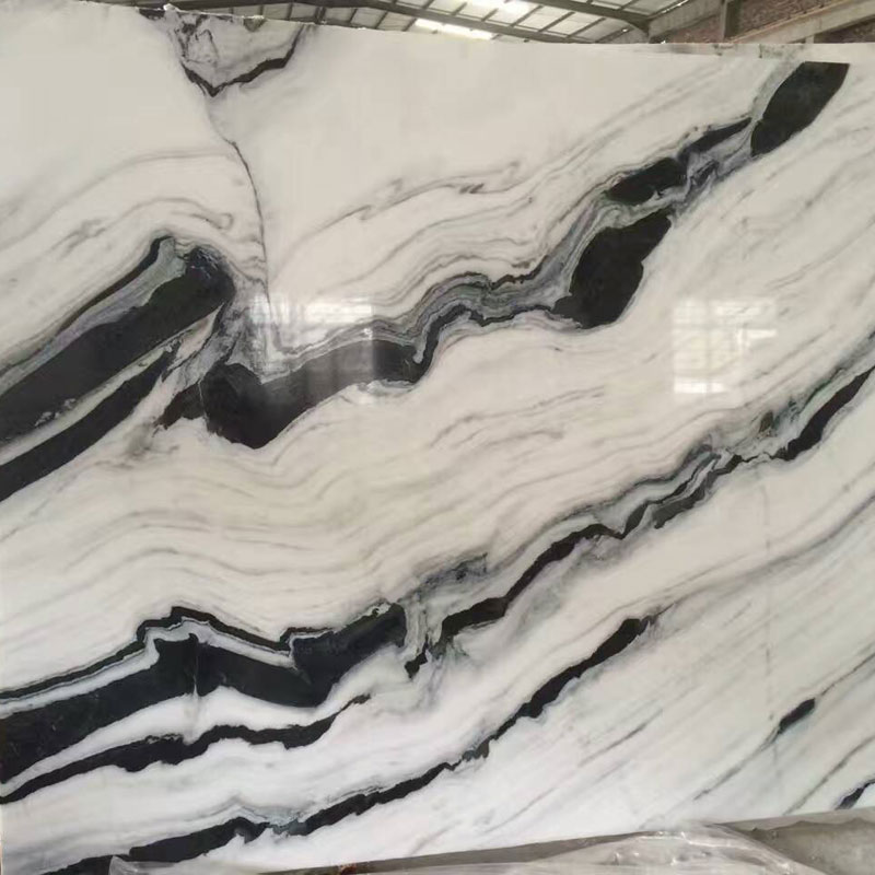 grey white marble slabs from China