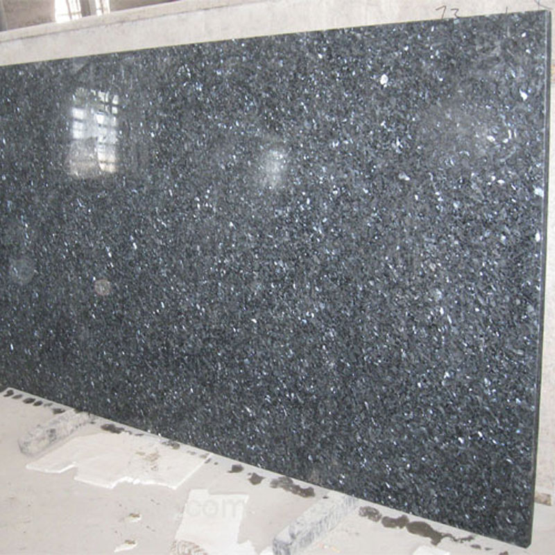 2 Blue Pearl granite island tops