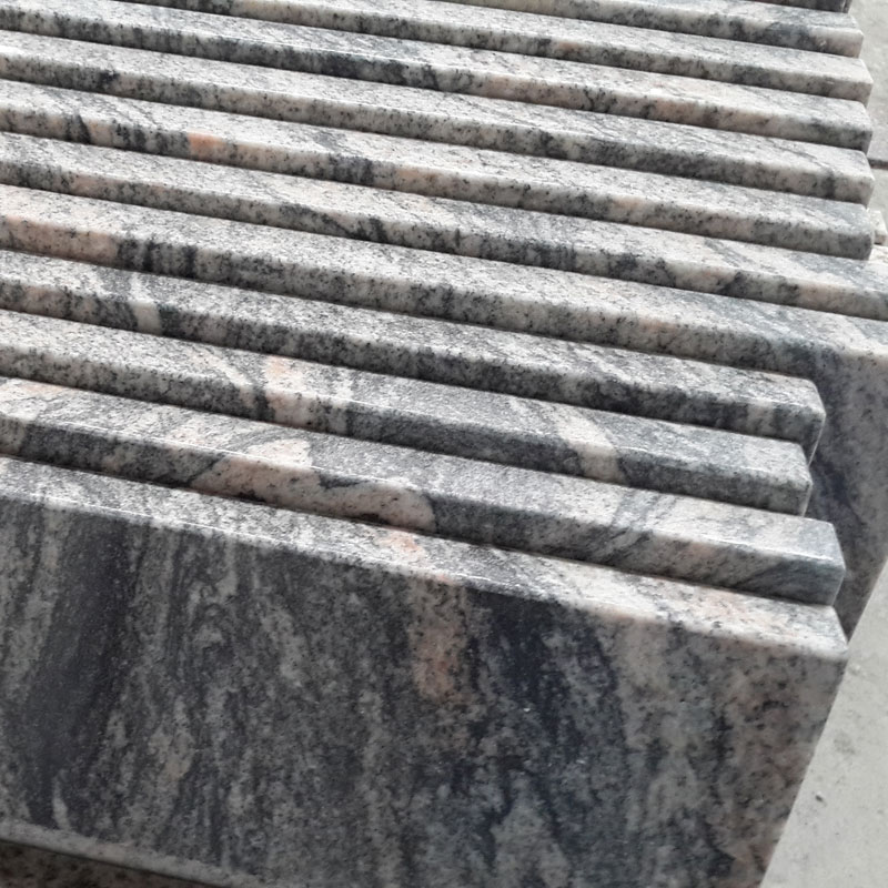 China Juparana Grey Granite counter top backsplash
