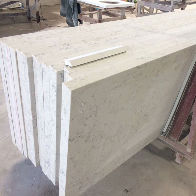 marble look quartz countertop