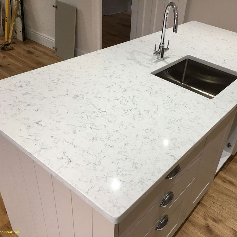 Carrara Quartz countertops