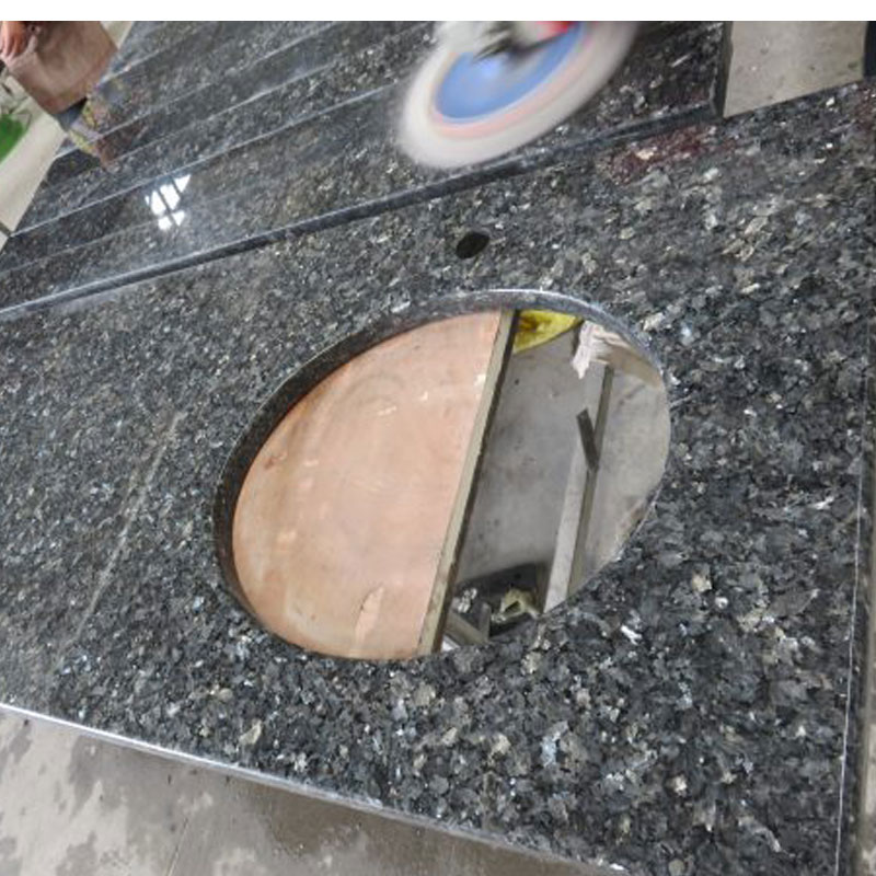 blue granite stone tops