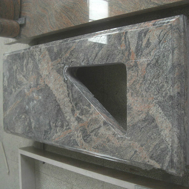 Juparana Grey Granite counter vanity top