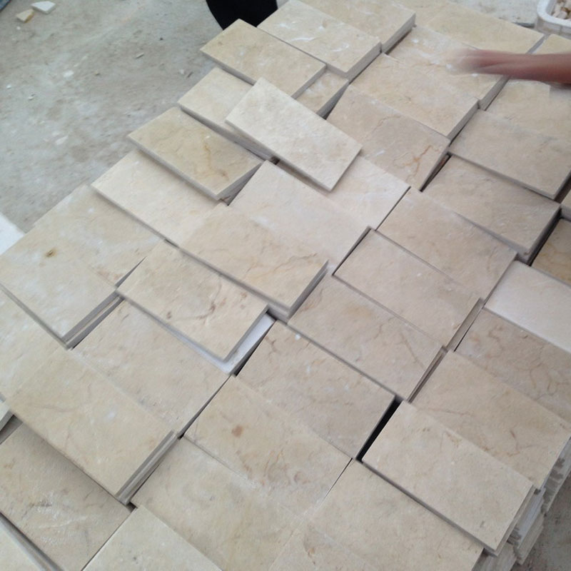 Crema Marfil Marble 3x6 Brick Tiles