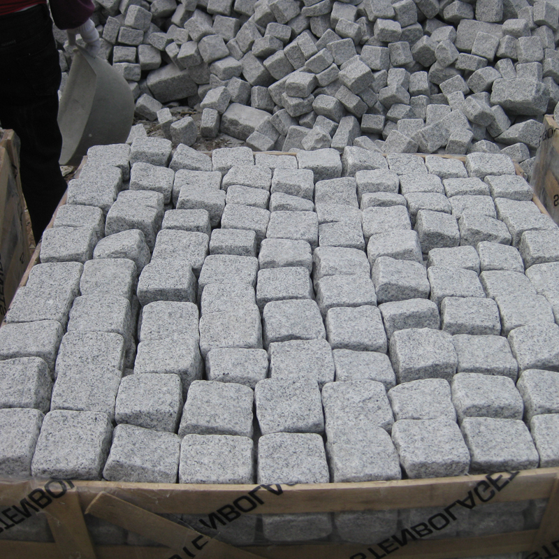 Chinese factory of cobblestone