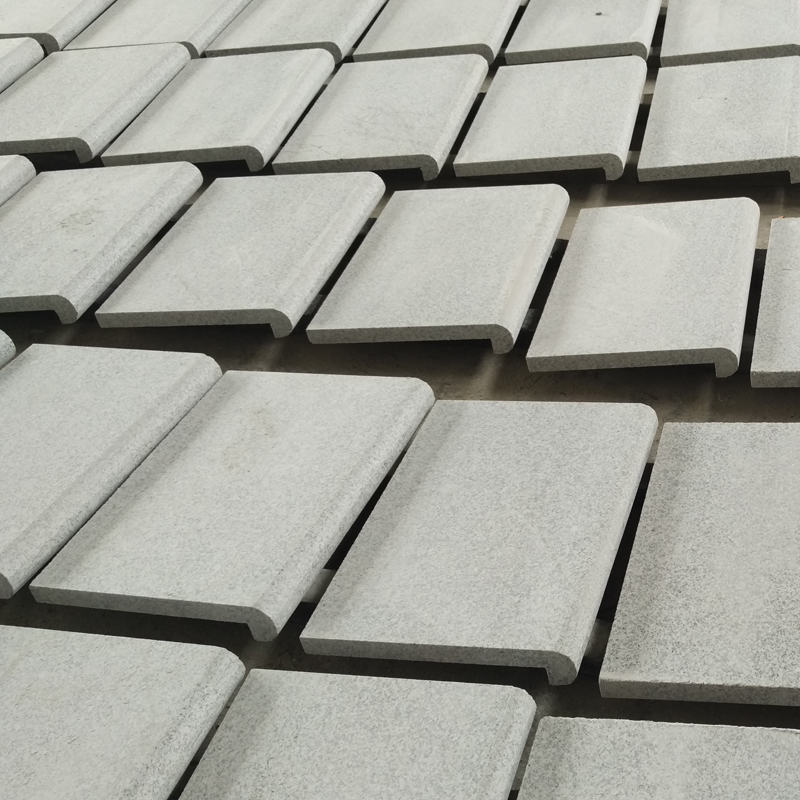 dover white granite pool edge tiles
